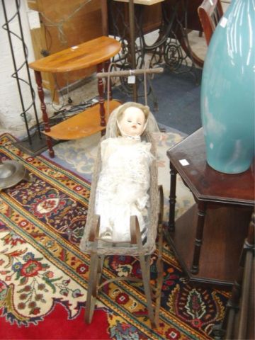 Appraisal: DOLL W DOLL SLED