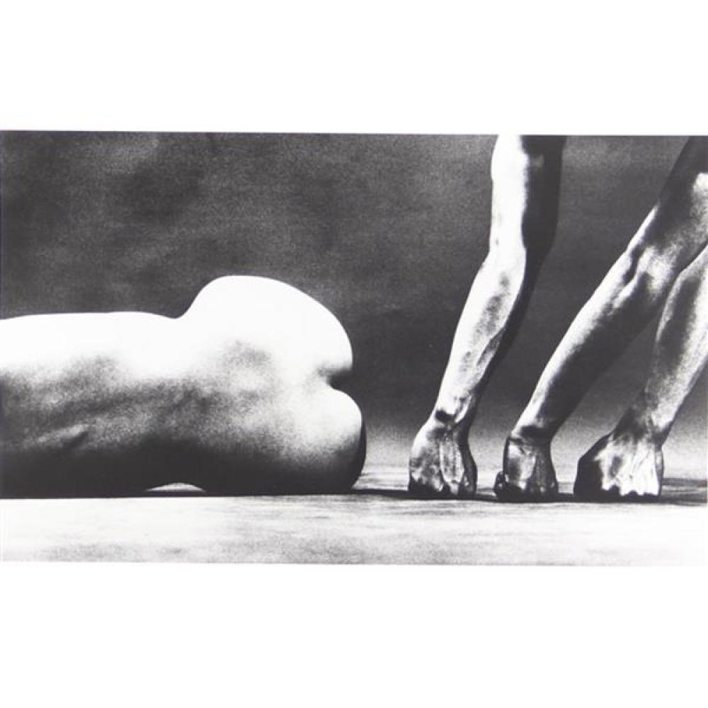 Appraisal: EIKOH HOSOE JAPANESE B MAN AND WOMAN GELATIN SILVER H