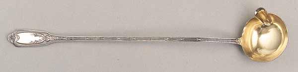 Appraisal: A French Silver Brandy Ladle early th c engraved script