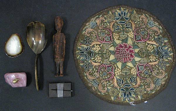 Appraisal: An assembled group of decorations th th century Comprising African