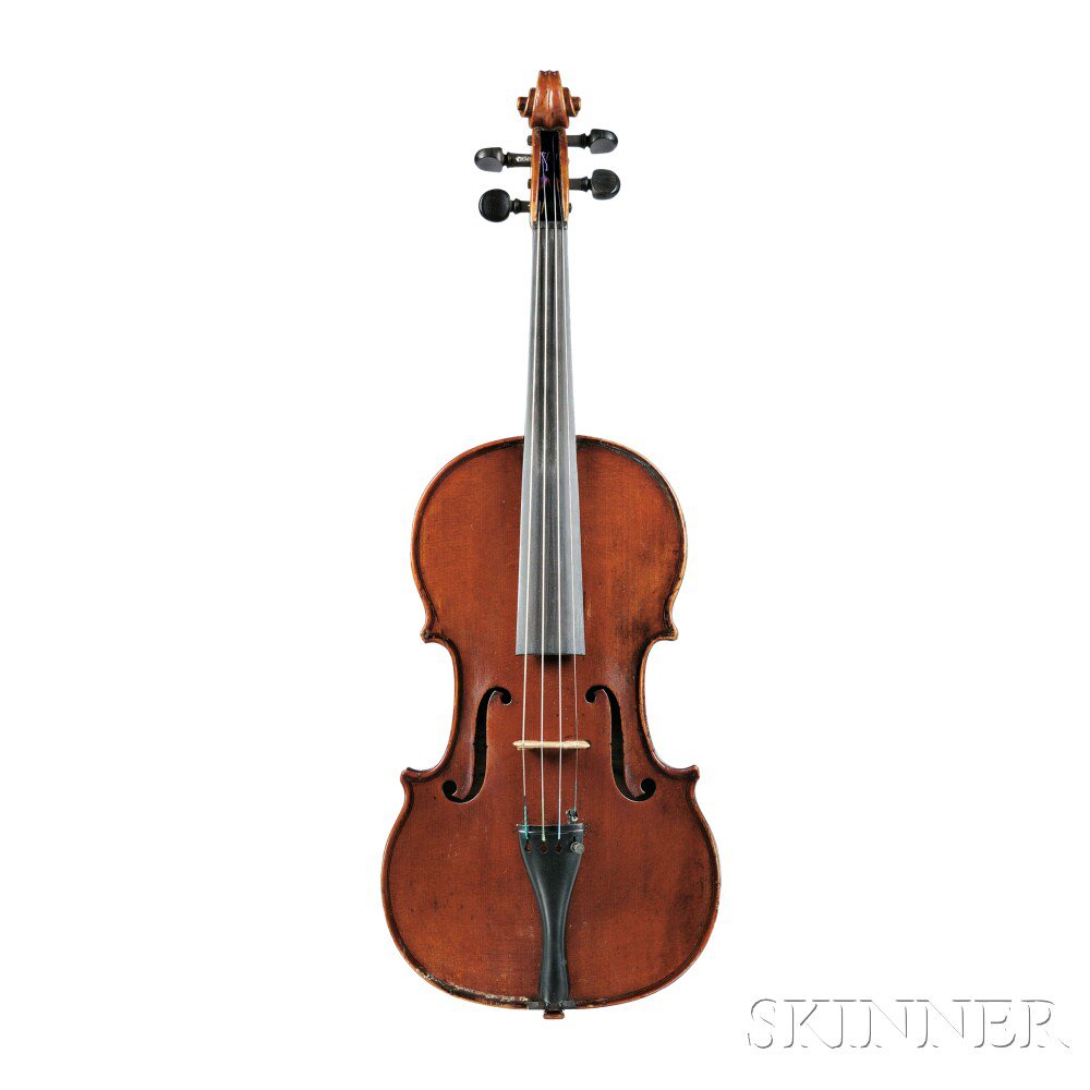 Appraisal: French Violin D Nicolas Mirecourt bearing the maker's internal brand