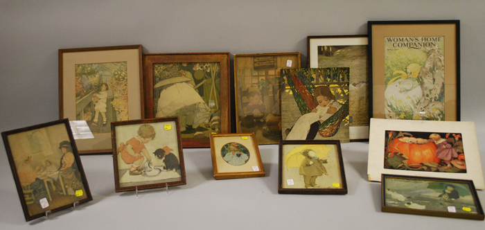 Appraisal: Twelve Assorted Framed and Unframed Jessie Willcox Smith Prints