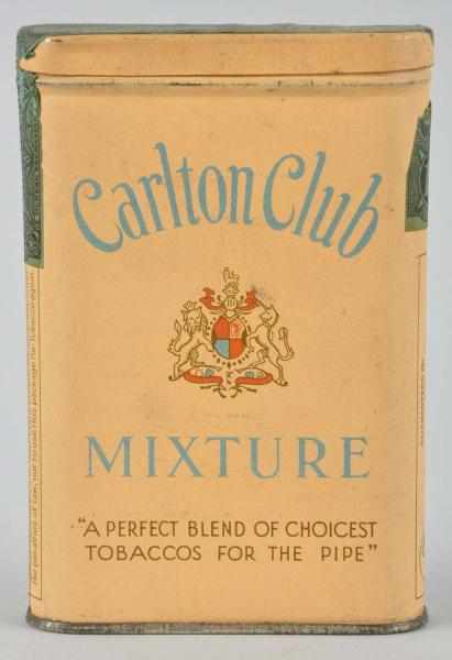 Appraisal: Carlton Club Mixture Pocket Tobacco Tin Condition Near Mint Size