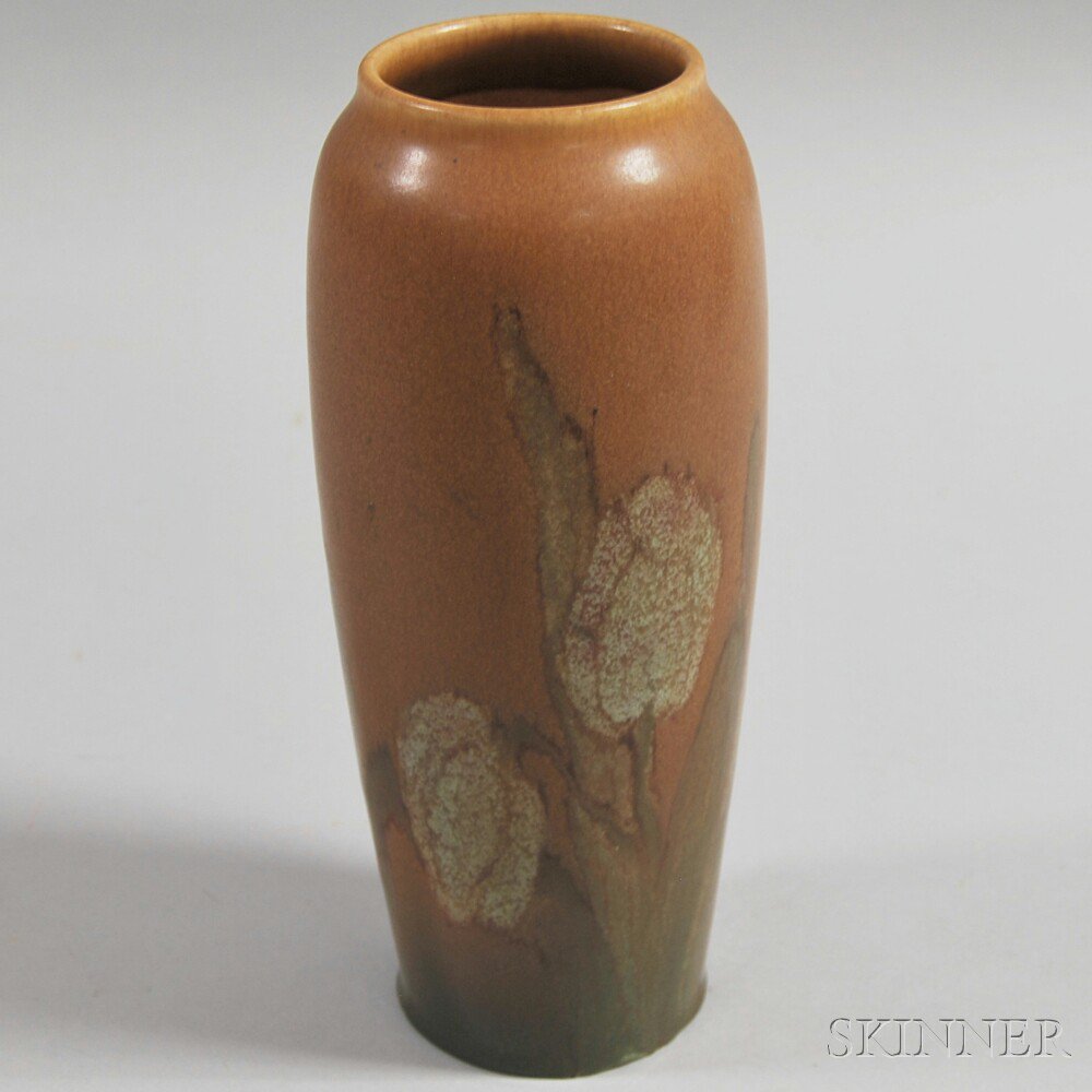 Appraisal: Rookwood Pottery Vase Cincinnati Ohio Vera Tischler light brown matte