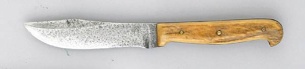 Appraisal: A San Francisco hunting knife by Will amp Finck Heavy