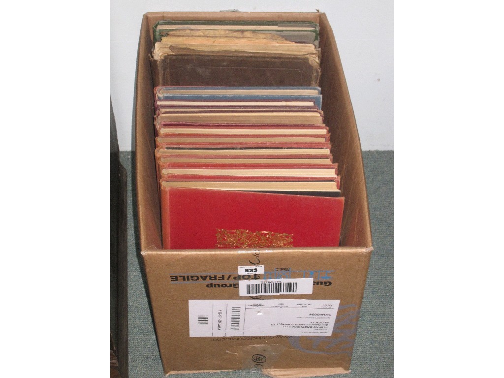 Appraisal: Box of music books