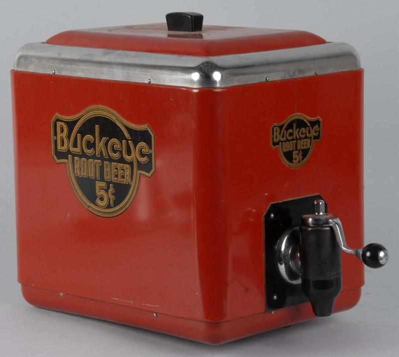 Appraisal: Buckeye Root Beer Countertop Dispenser Description Appears to be complete