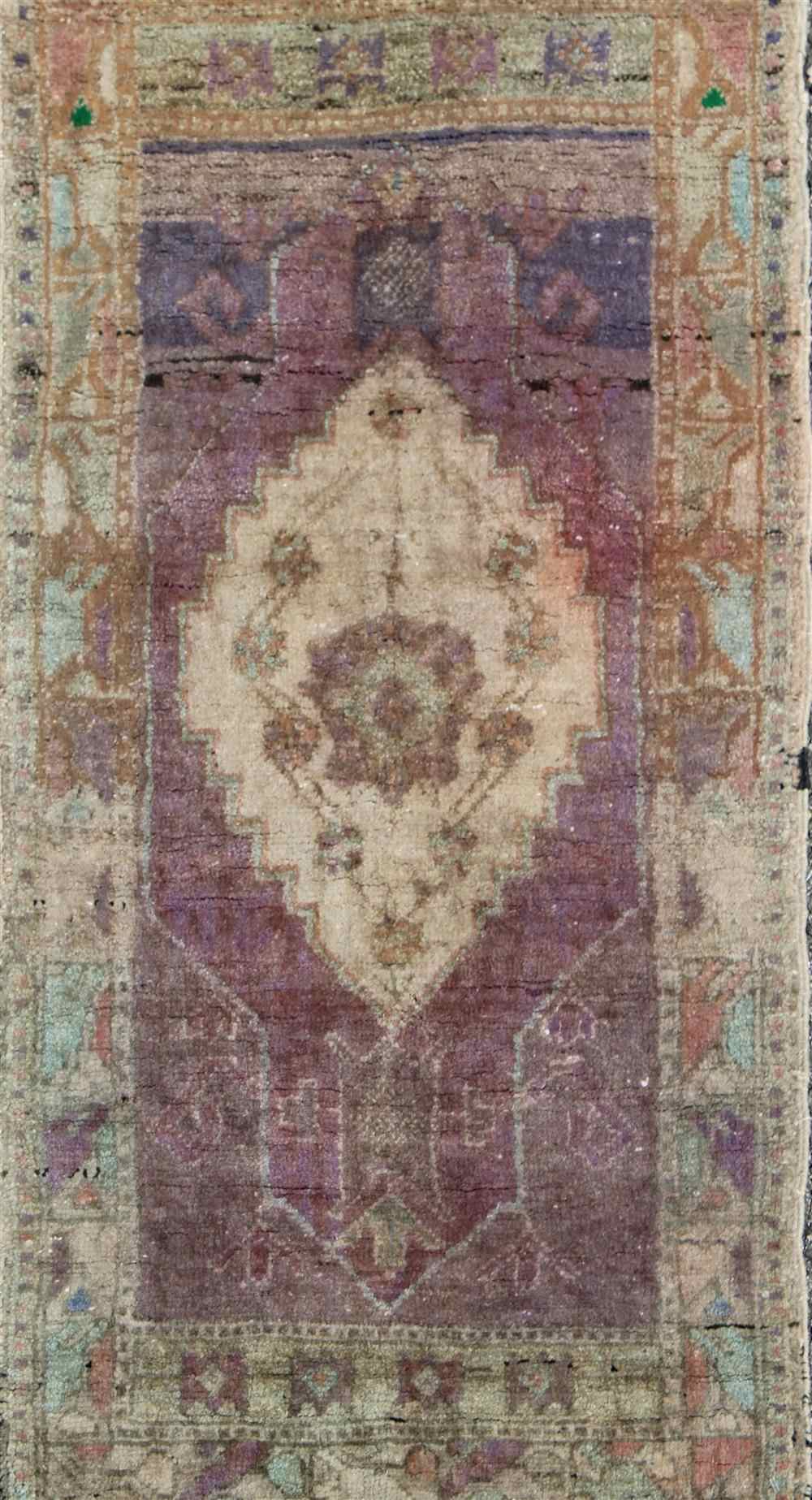 Appraisal: ANATOLIAN RUG approx ' '' x ' '' retail tag