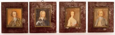 Appraisal: Susan Lady Hawkesbury after G Speight Portrait Miniature of Colonel