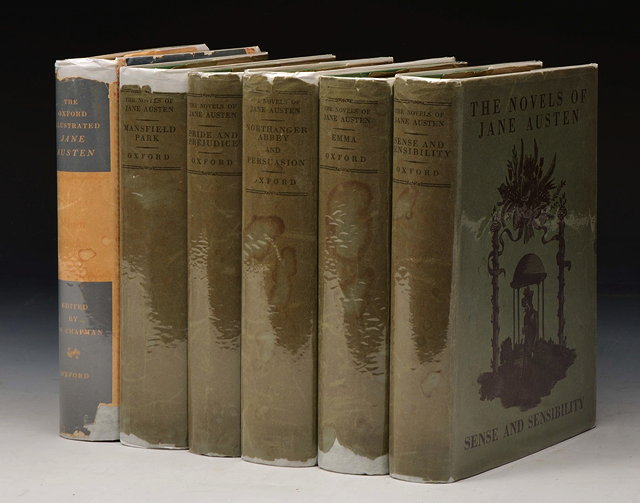 Appraisal: AUSTEN Jane The Novels of Jane Austen based on Collection