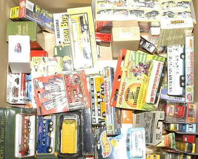 Appraisal: Diecast and Kit group of Buses - including models by