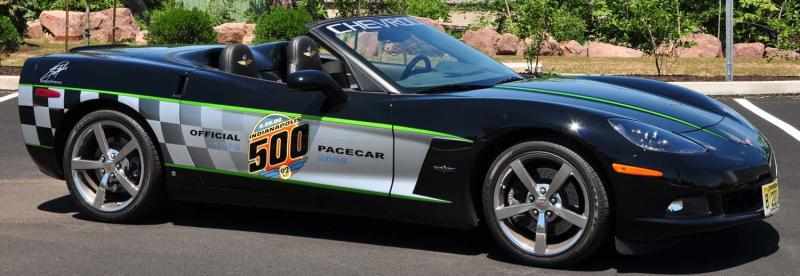 Appraisal: Chevrolet Chevy Corvette Indy Pace Car Description Convertible top Indy