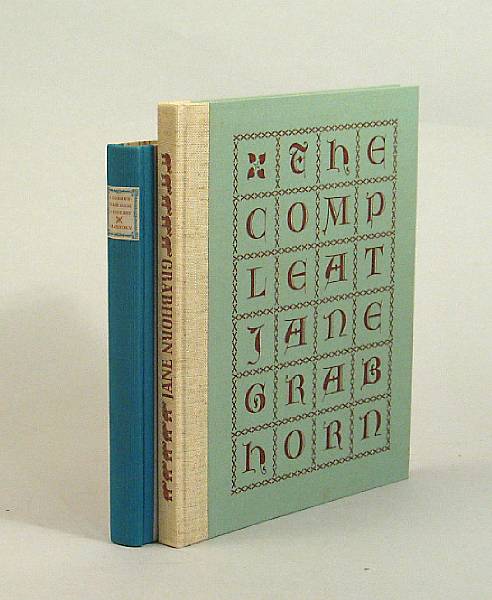 Appraisal: GRABHORN JANE B amp ROBERT Grabhorn Jane B The Compleat