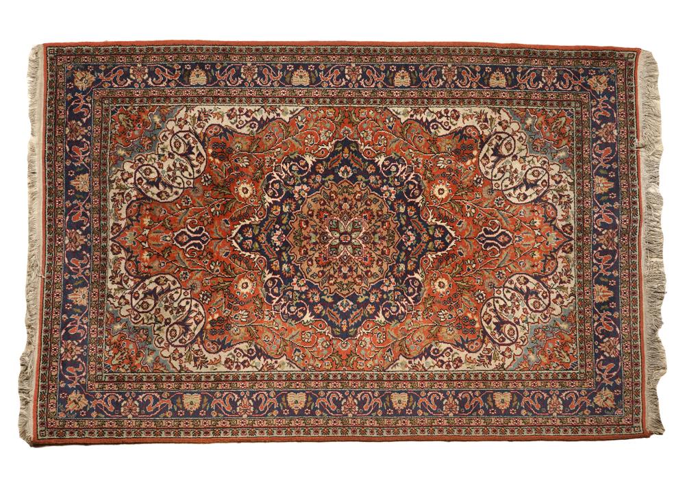 Appraisal: WEST ANATOLIAN TURKISH RUGWest Anatolia Turkish rug from the Asia