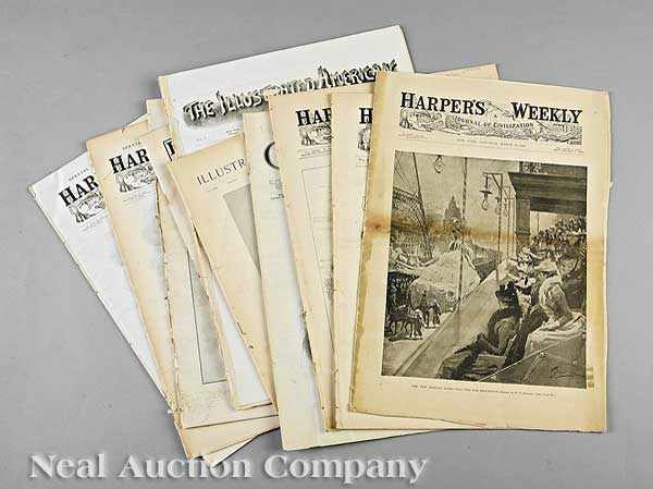 Appraisal: Mardi Gras a collection of illustrated newspapers late th c