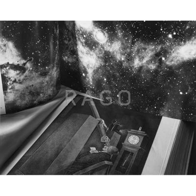 Appraisal: Abelardo Morell Cuban American b Two Books of Astronomy Gelatin