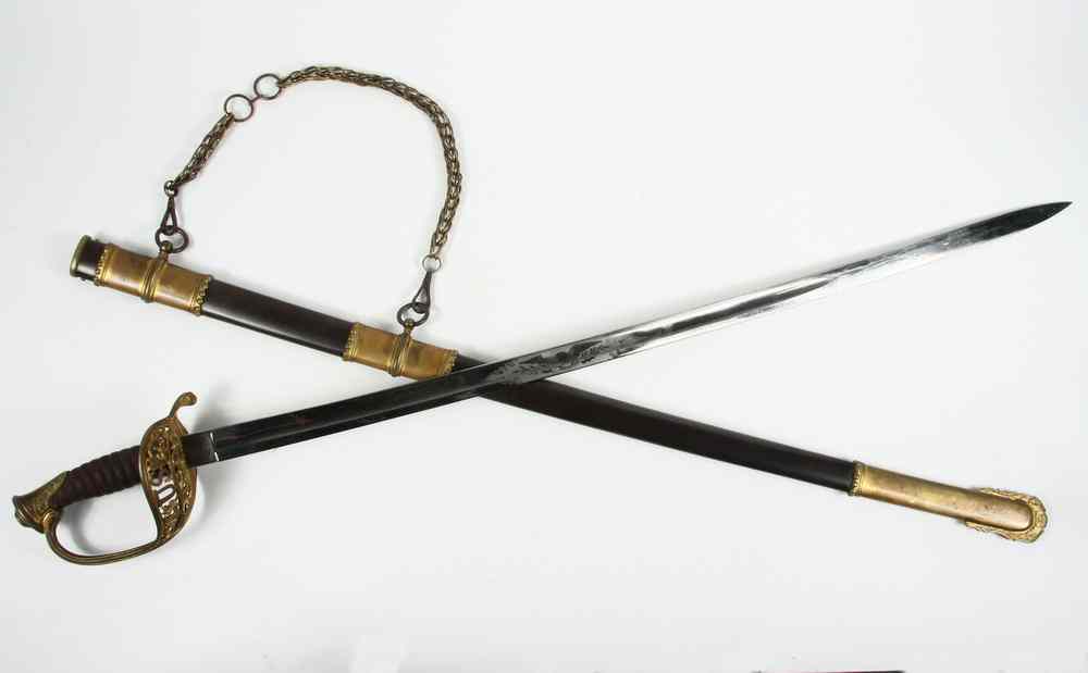 Appraisal: US ARMY CIVIL WAR OFFICER'S DRESS SWORD - W Clasberg