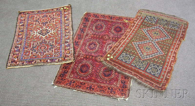 Appraisal: Three Rugs th th century one Karadja ft in x