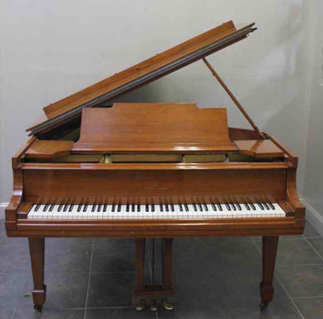 Appraisal: STEINWAY Mahogany Model M Piano A beautiful Steinway baby grand