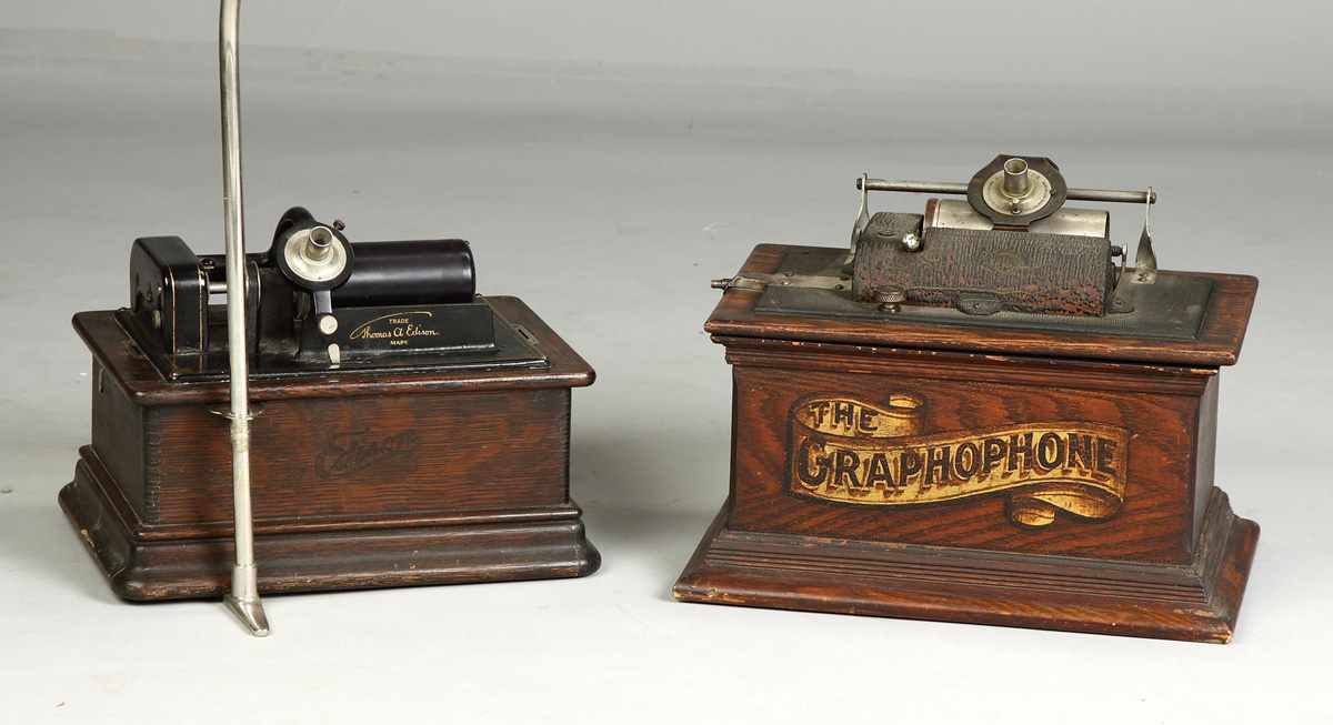 Appraisal: Unusual German ''Graphophone'' Disguising Columbia Type 'AQ' in a large