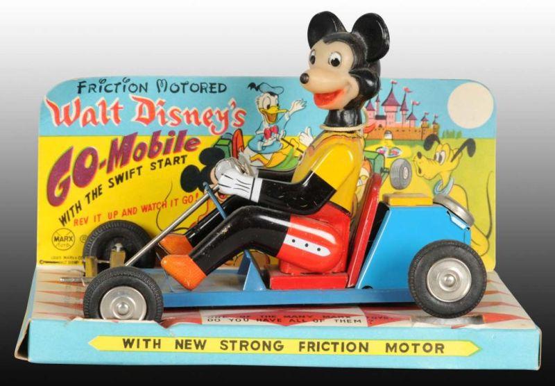 Appraisal: Walt Disney Linemar Mickey Mouse Go-Mobile Toy Description Includes original