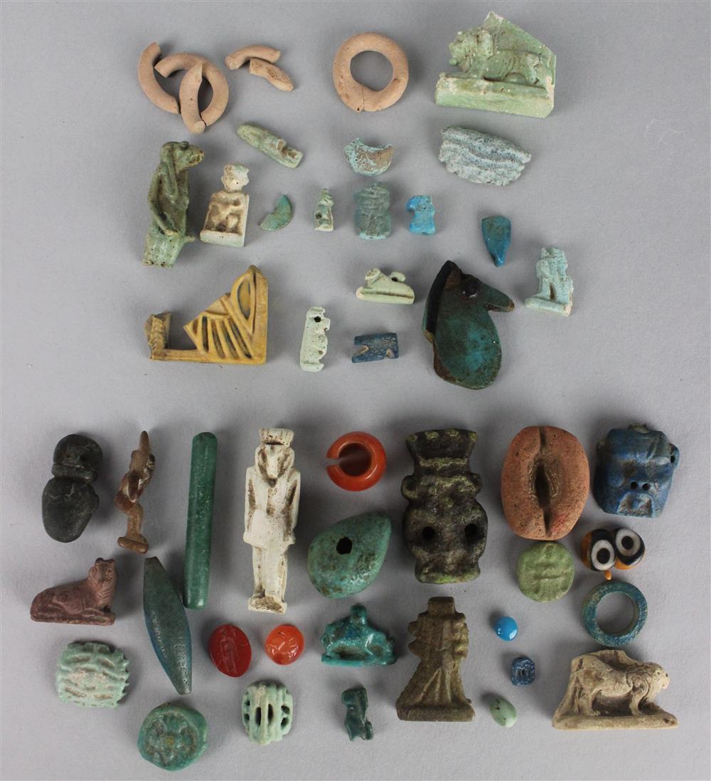 Appraisal: PTOLEMAIC HELLENISTIC DYNASTY APPROX - B C EGYPTIAN ARTIFACTS OF