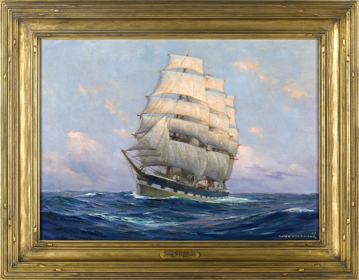 Appraisal: ANTON OTTO FISCHER AMERICAN - THE BRITISH WOOL CLIPPER CROMDALE