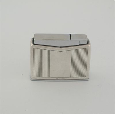 Appraisal: Georg Jensen A modern mounted table Danish lighter oblong form