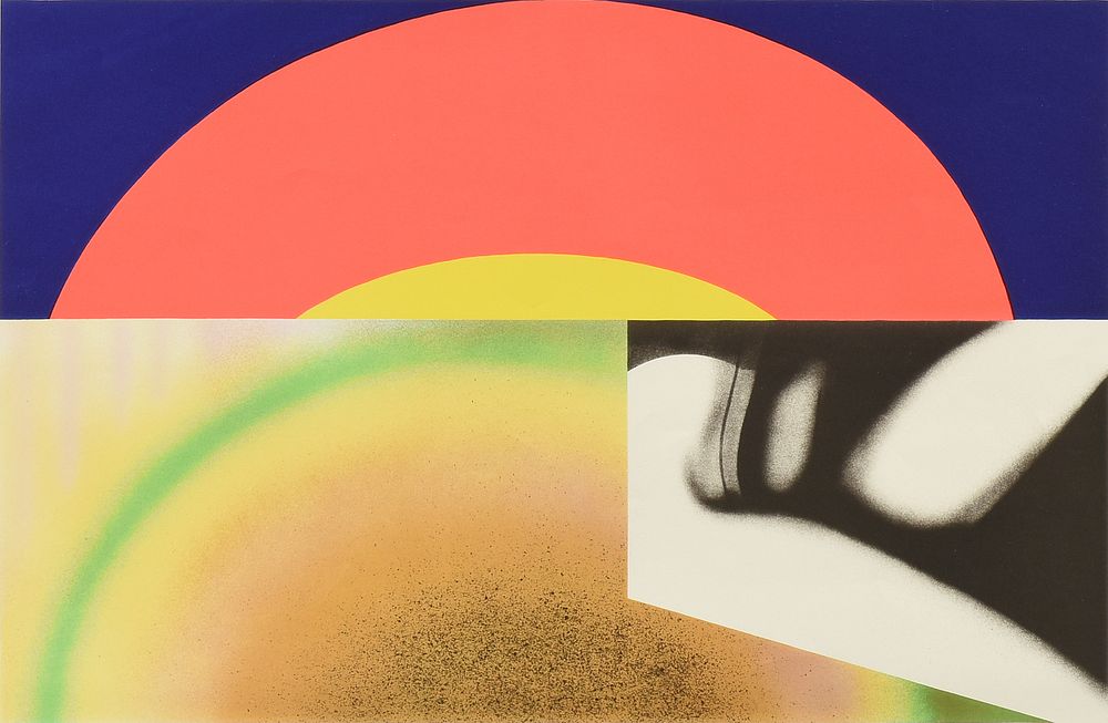 Appraisal: JAMES ROSENQUIST American - A PRINT Brighter Than the Sun