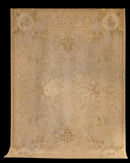 Appraisal: French Aubusson-Style Carpet ' x '