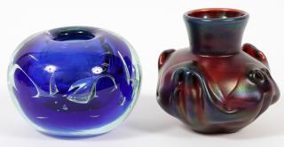 Appraisal: LABINO ART GLASS VASES PIECES LABINO ART GLASS VASES PIECES