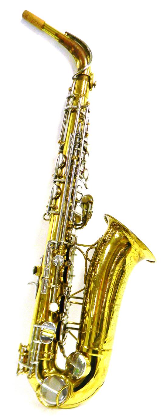 Appraisal: th C The Martin Alto saxophone serial number brass and