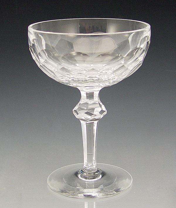 Appraisal: WATERFORD CHAMPAGNE SHERBERT IN THE CURRAGHMORE PATTERN '' tall