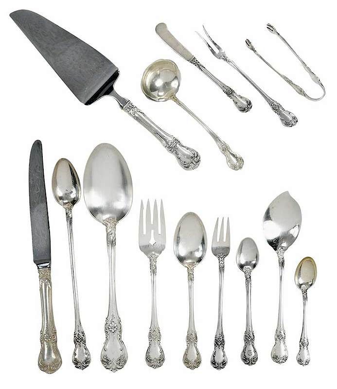 Appraisal: Towle Old Master Sterling Flatware Pieces American th century including