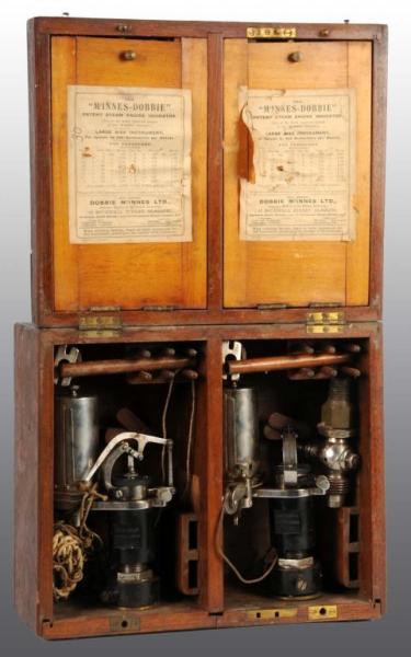 Appraisal: McInnes Dobbie Double Steam Indicator Description These double indicators were