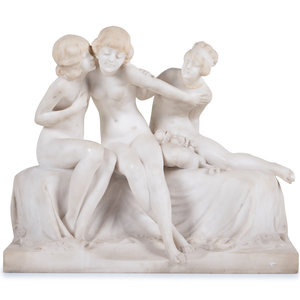 Appraisal: Antonio Frilli Italian - Late th Century Three Nudes Seated