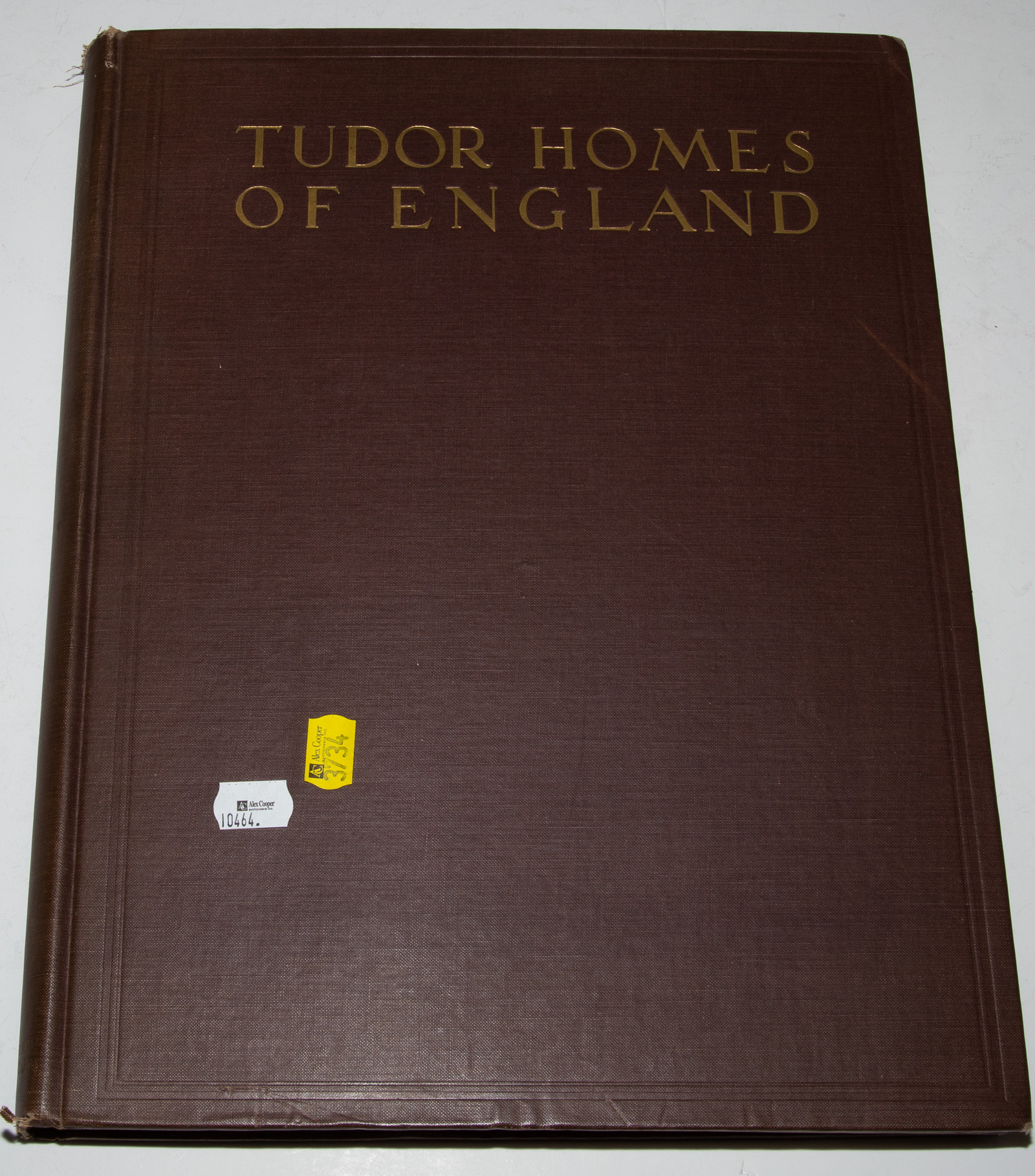 Appraisal: RARE BOOK ON TUDOR HOMES Samuel Chamberlain TUDOR HOMES OF