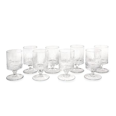 Appraisal: Set of Twelve Rosenthal Cut Glass Liqueur Glasses Estimate nbsp