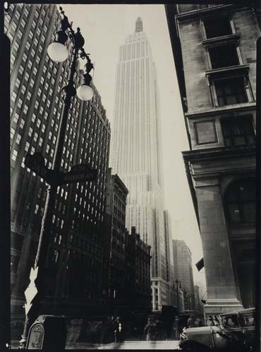 Appraisal: HINE LEWIS W - Empire State Building from Madison Avenue