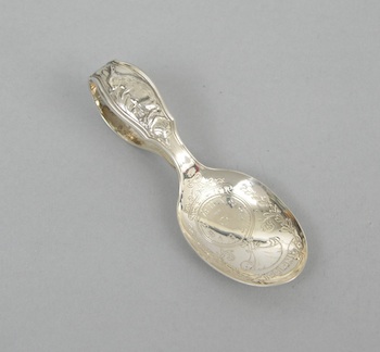 Appraisal: A Charming Sterling Silver Baby Spoon by Wallace th Century