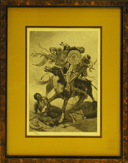 Appraisal: After Frederick Remington A N A American - Thrust His