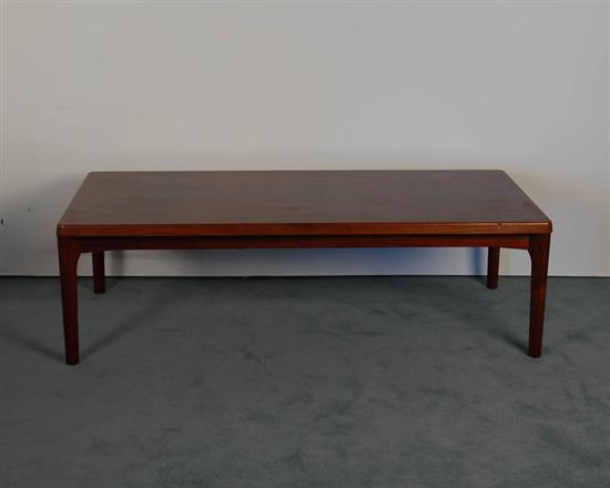 Appraisal: Rosewood Danish Coffee Table Danish factory signature on bottom H