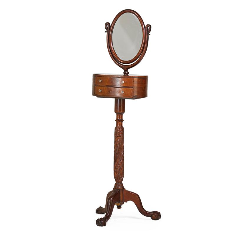 Appraisal: VICTORIAN SHAVING MIRROR Condition Report DISCLAIMER Rago Unreserved is an