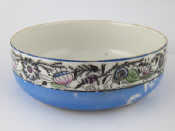 Appraisal: A Soviet Russian bowl the exterior border plants and flowers