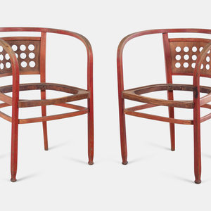 Appraisal: Otto Wagner for J J Kohn Austrian - Pair of