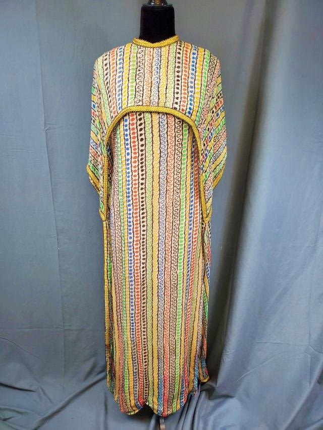 Appraisal: Vintage caftan by The Needle Craft Mollie Parnis New York