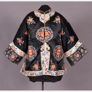 Appraisal: A Chinese Silk Embroidered Jacket th Century A Chinese Silk