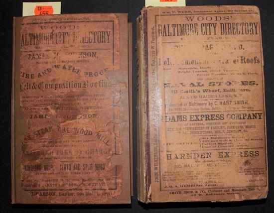 Appraisal: City Directories Two issues of Woods's ''Baltimore City Directory'' ending