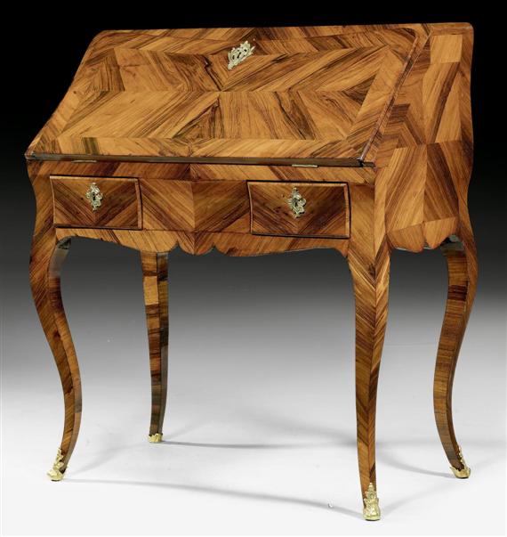 Appraisal: LADY'S DESK Louis XV in the style of P MIGEON