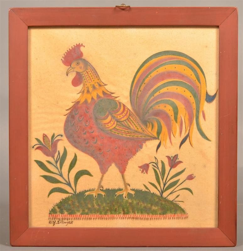 Appraisal: David Ellinger Theorem of a Rooster David Ellinger Theorem of